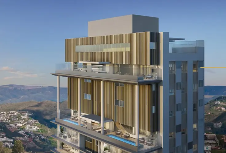 Duplex top house de 4 quartos com 3 vagas por r6 813 45200 no le sommet patrimar vila da serra nova lima