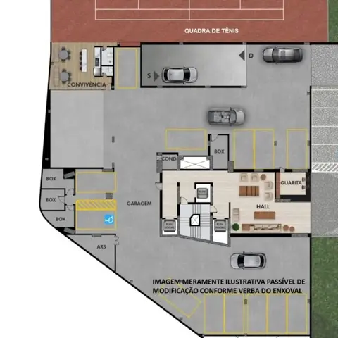 Apartamento de 3 Suítes, com 3 vagas, à venda no Edifício Residencial Miró, Vale do Sereno, Nova Lima — imagem 7