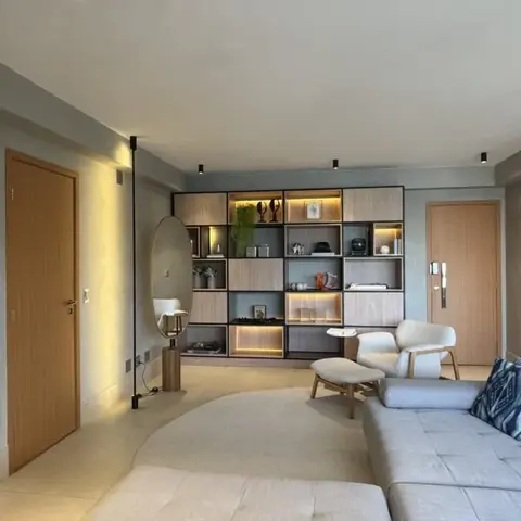 Apartamento mobiliado de 3 suítes para alugar no Vale do Sereno - foto 4