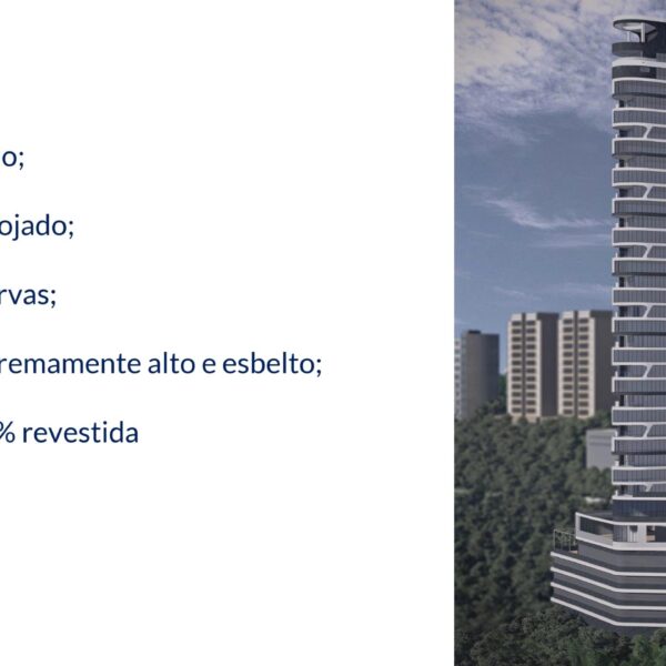 Fachada Principal Apartamento de 4 suítes, com 4 vagas, à venda por R$3.320.000,00, no Edifício Residencial Miró, no Vale do Sereno, Nova Lima