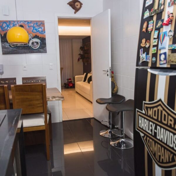 Cozinha Apartamento de 3 Quartos, 2 vagas, à venda por R$1.250.000,00 no Cinecitta Vila da Serra Nova Lima
