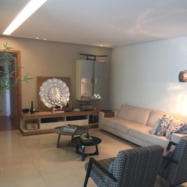 Sala de TV Apartamento 4 Quartos, com 2 vagas, à venda por R1.480.000,00 no Edifício Parc Belle Vue Vila da Serra Nova Lima