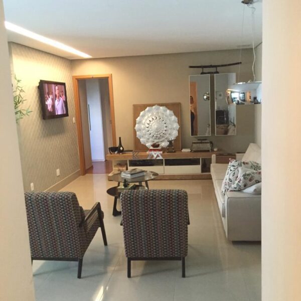 Sala de estar Apartamento 4 Quartos, com 2 vagas, à venda por R1.480.000,00 no Edifício Parc Belle Vue Vila da Serra Nova Lima