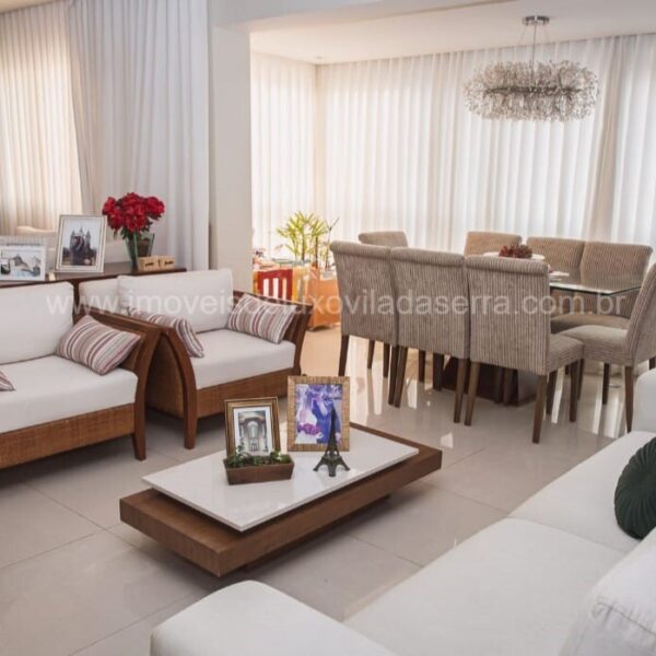 Sala para três ambientes Apartamento de 3 Quartos, 2 vagas, à venda por R$1.250.000,00 no Cinecitta Vila da Serra Nova Lima