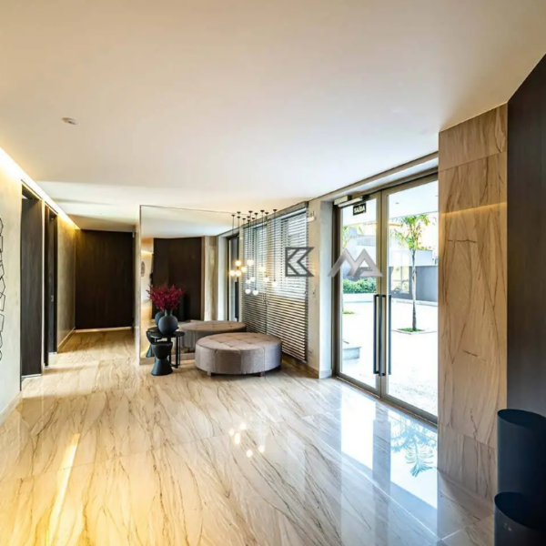 Hall Apartamento de 4 Quartos, com 4 vagas, à venda por R$2.490.000,00 no Edifício Residencial Boulder, Vale do Sereno Nova Lima - MG