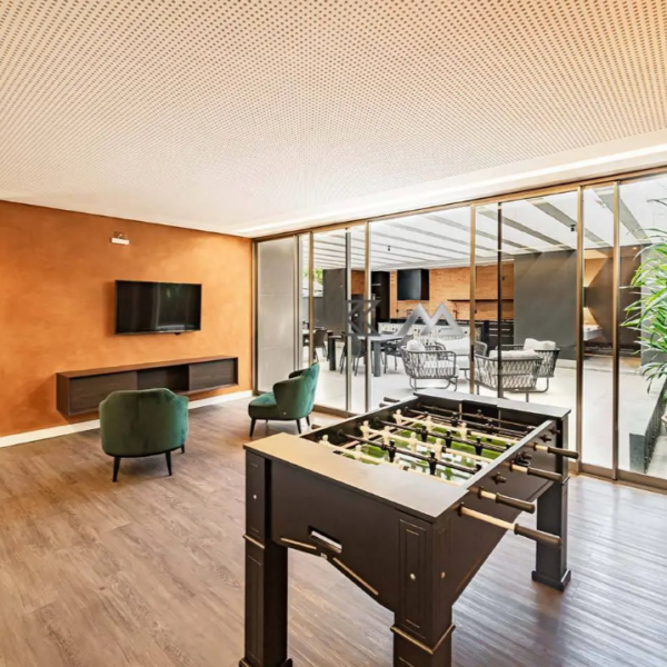 Salão de jogos Apartamento de 4 Quartos, com 4 vagas, à venda por R$2.490.000,00 no Edifício Residencial Boulder, Vale do Sereno Nova Lima - MG