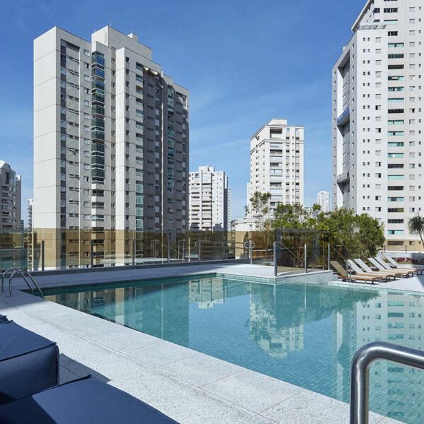 Piscina Apartamento de 4 quartos, com 4 vagas, à venda no Green Tower Tennis Residence, Vila da Serra, Nova Lima - MG
