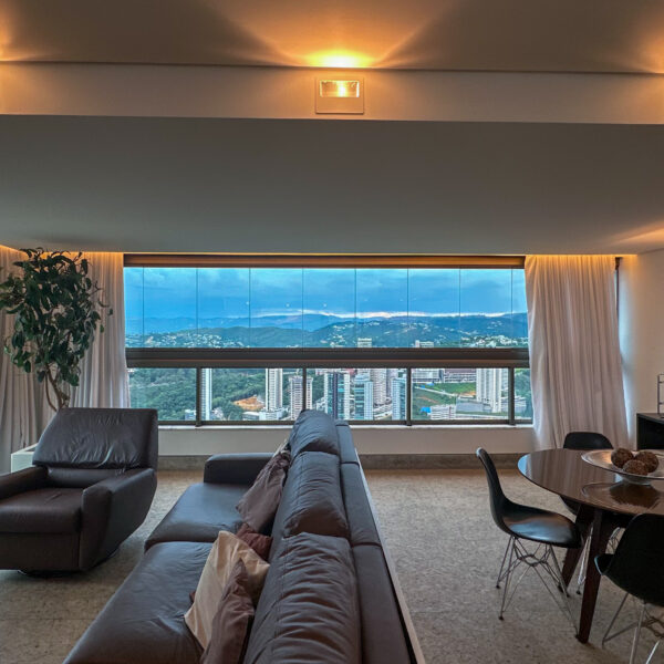 Sala ampla piso 2 Cobertura com 05 Quartos 402m² à venda por R$6.100.000,00 em Vila da Serra - Nova Lima