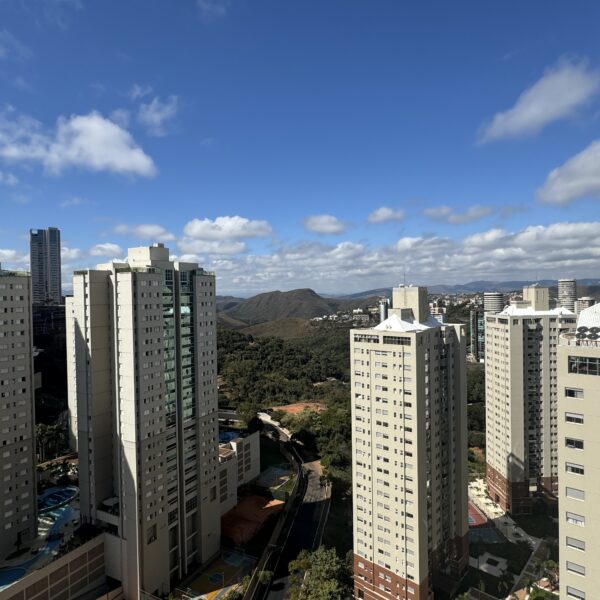 Vista da varanda Apartamento de 3 quartos à venda no Condomínio The Falls - Vila da Serra, Nova - MG