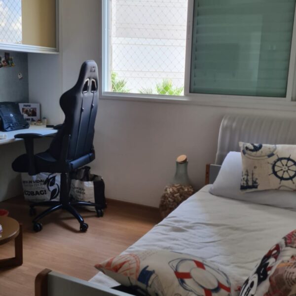 Quarto de menino Apartamento à venda no Condomínio Four Seasons, Vila da Serra, 113 m²