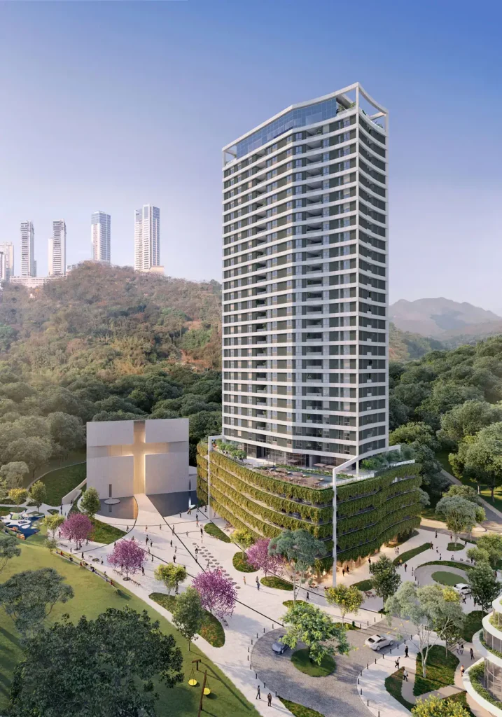 Fachada Diurna no Condomínio Botânico