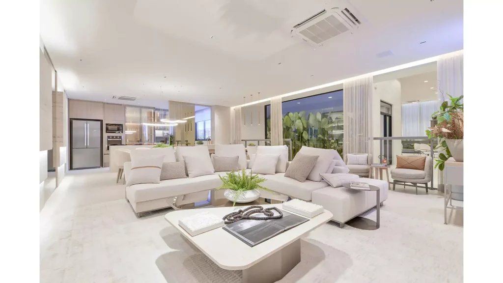 Living Apartamento no Condomínio Aura