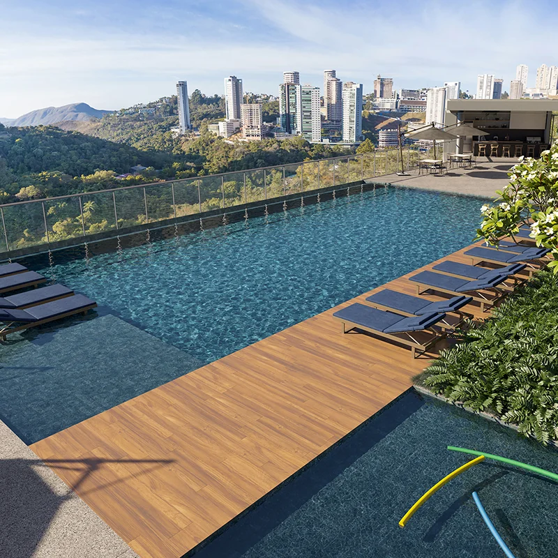 Piscinas no Condomínio Aura