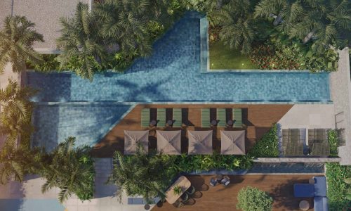 Piscina vista aerea Citta Sereno Vale do Sereno Nova Lima