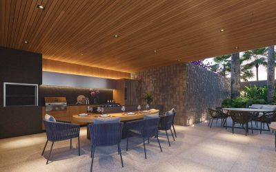 Espaco gourmet externo Citta Sereno Vale do Sereno Nova Lima