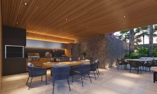 Espaco gourmet externo Citta Sereno Vale do Sereno Nova Lima