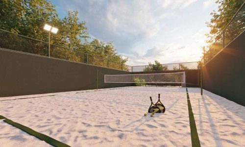 Quadra beach tennis Citta Sereno Vale do Sereno Nova Lima