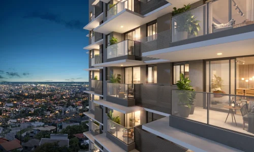 Aérea Varanda Skyline