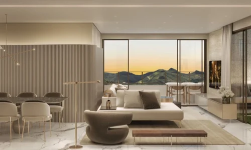 Apartamento Sala Jardim Lateral High Gardens