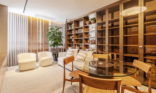 Apartamento Salas Estar Jantar Selfie Sereno