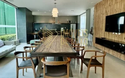 Área Gourmet - Apartamento à venda na Alameda Oscar Niemeyer Vila da Serra Don Cielo