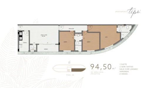 Apto tipo 4 Primavera Home Vale do Sereno