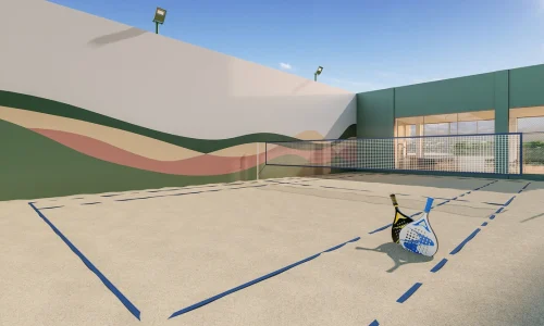 Area Lazer Quadra Beach Tennis High Gardens