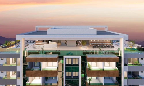Area Lazer Rooftop Panoramica Pra Serra Selfie Sereno