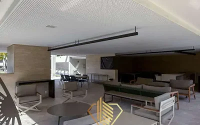 Área de descanso Edifício Kadosh Vale do Sereno Nova Lima