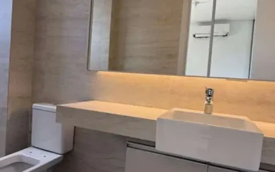 Banheiro Apartamento à venda no Duo Vila da Serra