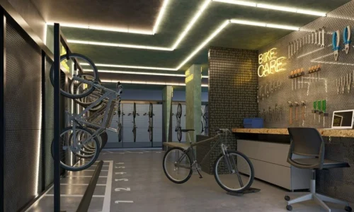 Bicicletário Aldea Vale do Sereno