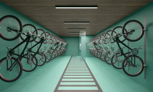 Bicicletário Le Sommet