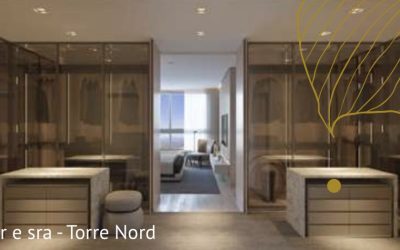Closet Sr e Sra Apartamento de 4 Suítes à venda no Unique Vila da Serra