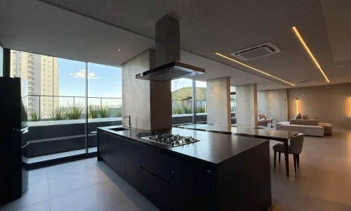 Cozinha Salão de festas 1 High Line Vila da Serra