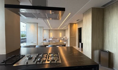 Cozinha Salão de festas High Line Vila da Serra