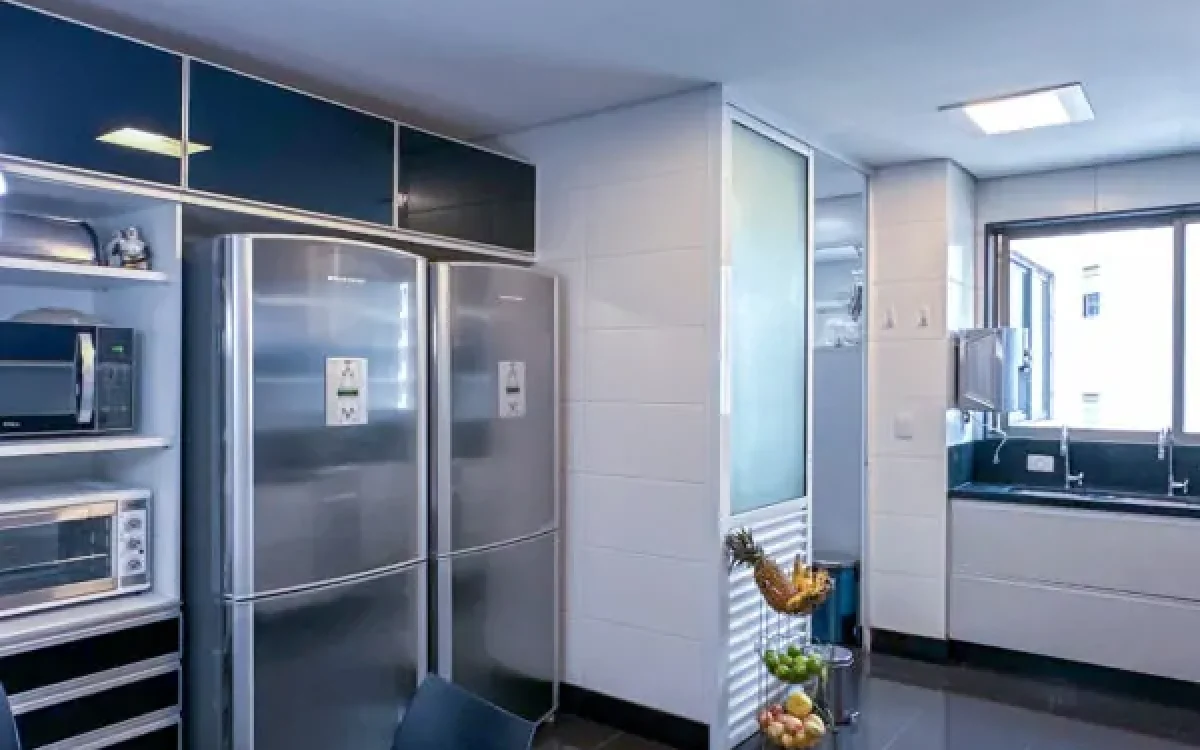 Cozinha ampla Cobertura com 05 Quartos 402m² à venda por R$6.100.000,00 em Vila da Serra - Nova Lima