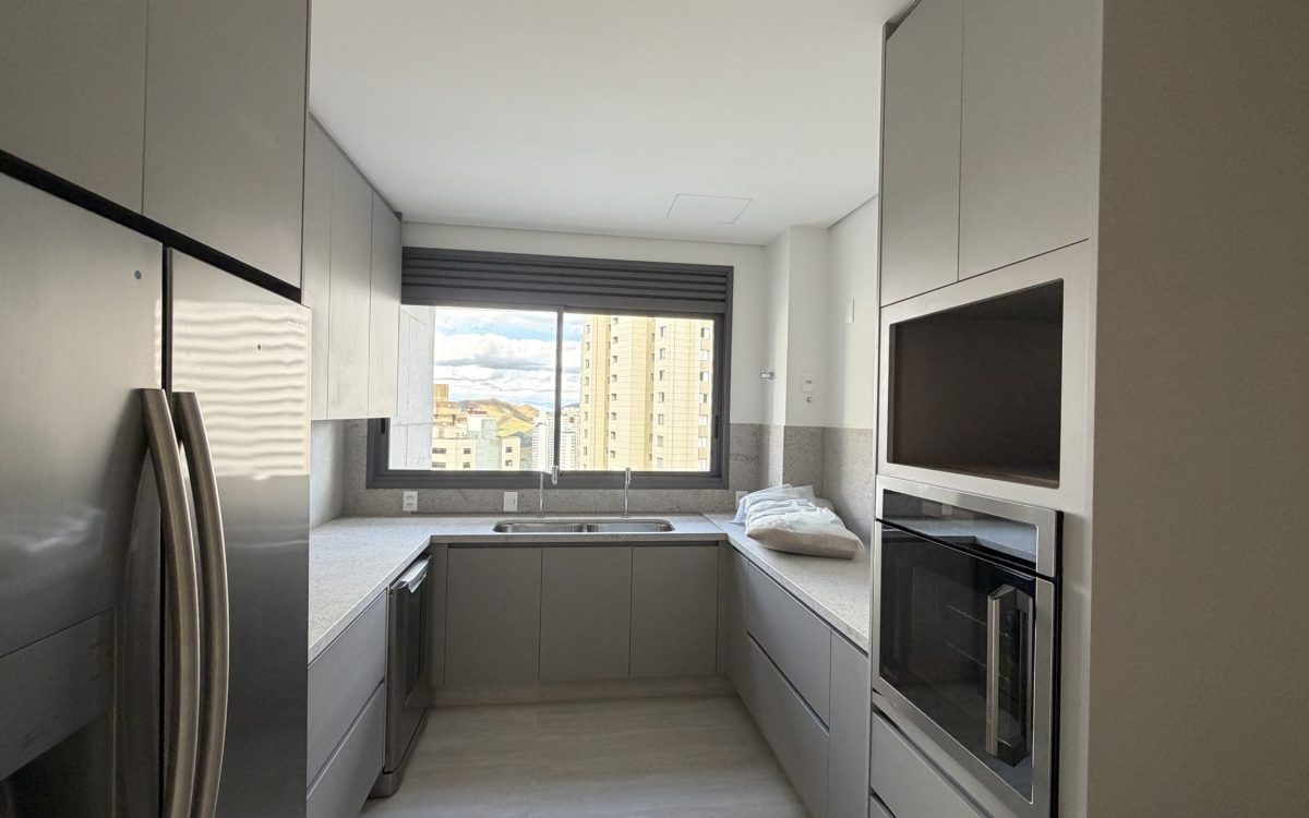 Cozinha com sugestão de móveis Apartamento com 4 quartos à venda no Le Sommet