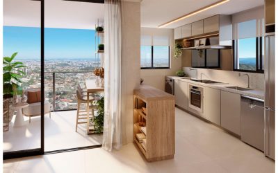 Cozinha do Apartamento com 2 quartos de 160,15m² à venda no Skyline