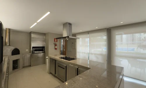 Cozinha espaço gourmet Perfil Vila da Serra