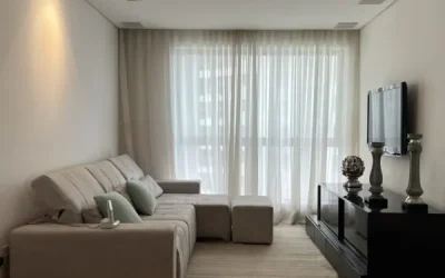 Estar íntimo Apartamento semimobiliado, de 4 Quartos, com 4 vagas, para aluguel, por R$26.000,00 no Grand Líder Olympus Apolo, Vila da Serra, Nova Lima - MG