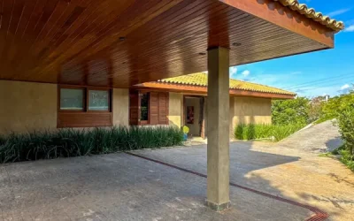 Garagem entrada Casa à venda condomínio Mirante da Mata, por R$6.900