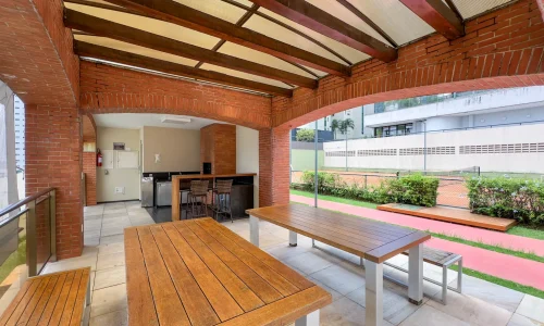 Mesa espaço gourmet Le Grand Atlas Vila da Serra