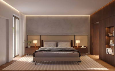 Perspectiva da Suíte do Apartamento com 4 Quartos à venda no Botânico