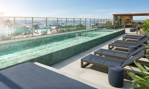 Piscina Solarium Skyline