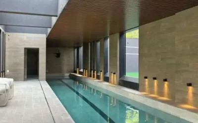 Piscina coberta aquecida Apartamento Duplex 4 suítes à venda no Edifício Miró Vale do Sereno Nova Lima