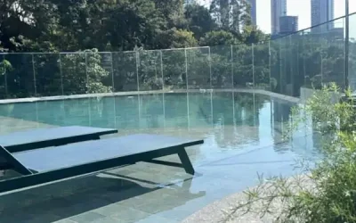 Piscina com prainha Área Privativa à venda no Edifício Residencial Miró, Vale do Sereno, Nova Lima