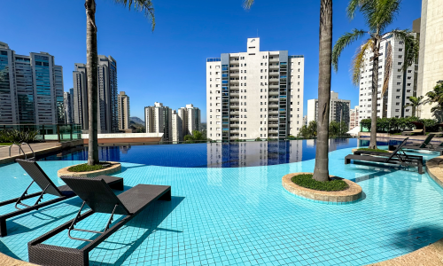 Piscina descoberta Condomínio Alameda Vila da Serra Nova Lima