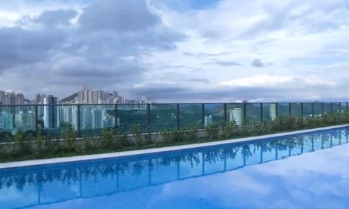 Piscina externa Tribeca Square Vila da Serra