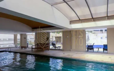 Piscina interna aquecida Apartamento de 04 quartos à venda no Le Grand Atlas Vila da Serra