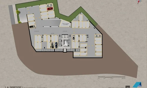 Planta 2O Subsolo Garagem La Bresse
